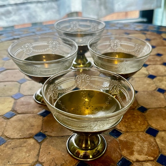 Vintage set of 4 dessert cups - Picture 1 of 6